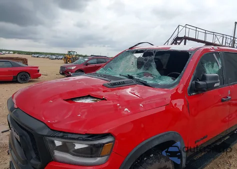 2022 Ram 1500 Rebel 4X4 5'7 Box из США, поврежденный, VIN 1C6SRFLTXNN362961